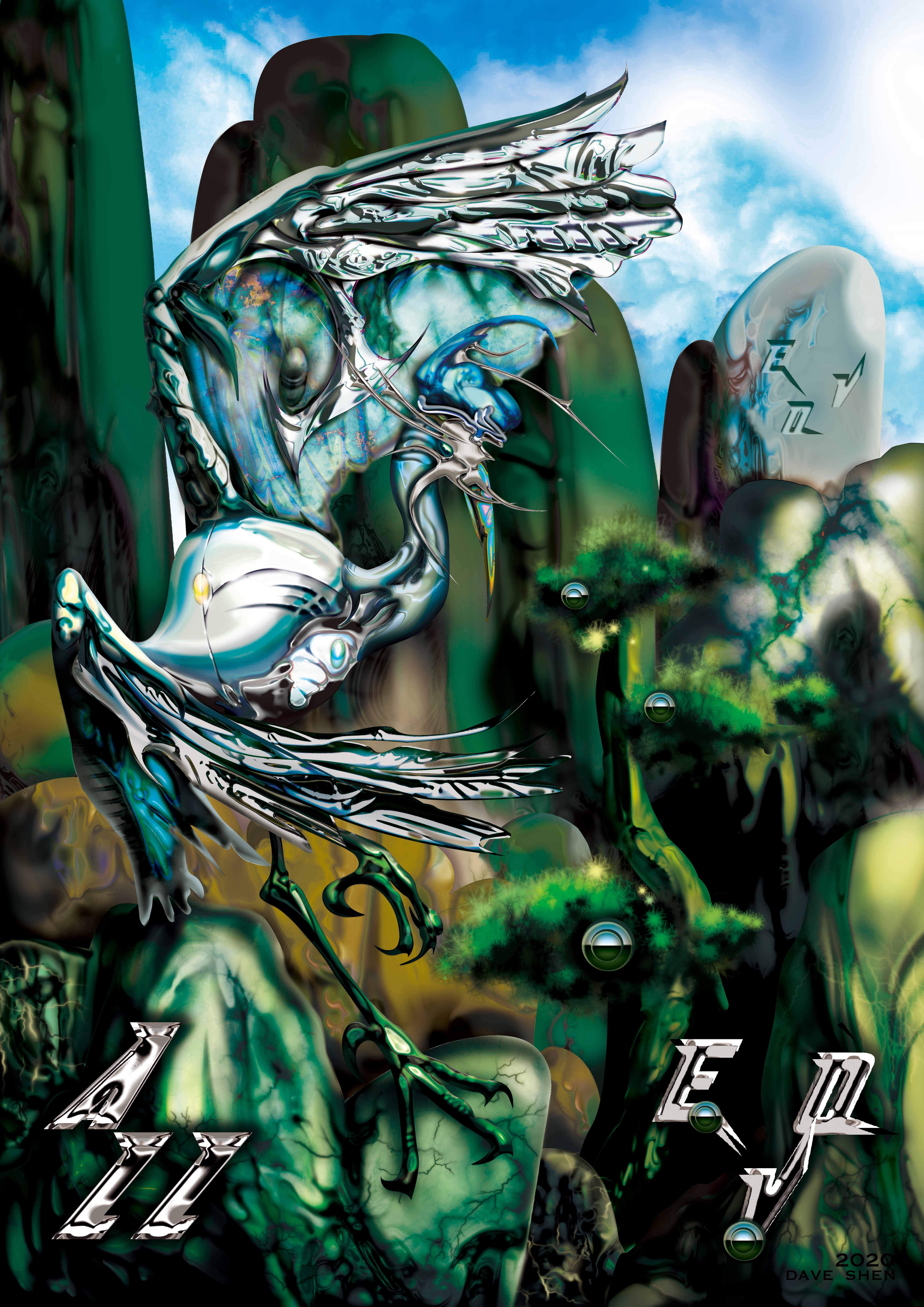 SHE's IN THE SKY -EVO